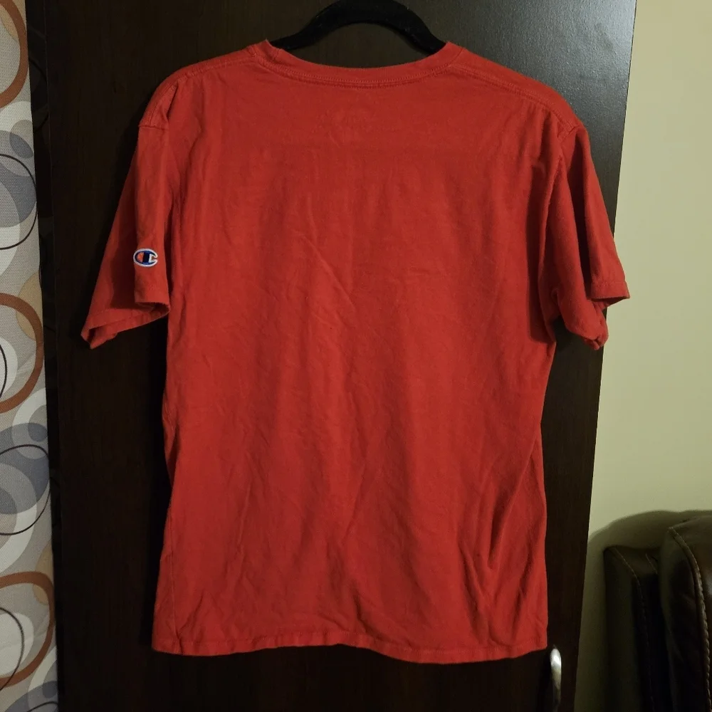 Champion Women's Bright Red Short Sleeve Tee - Picture 2 of 3